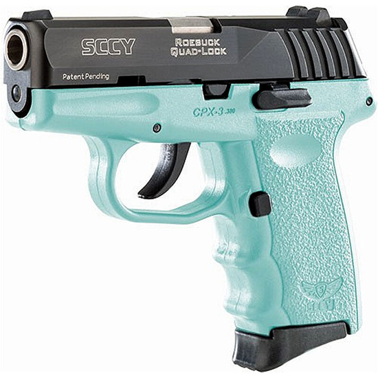 SCCY CPX-3 380ACP BLUE BLK NMS 2 10RD - Pistols